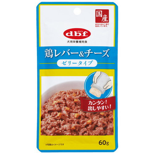 乐天商城 - 【同梱不可】 【36個セット】 デビフペット d.b.f 鶏レバー&チーズ ゼリータイプ 60g