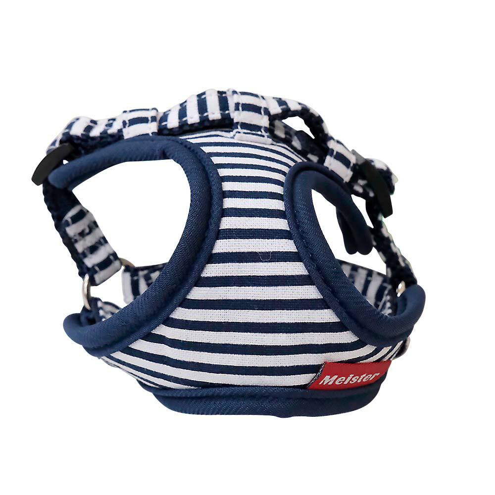 【同梱不可】カワノ産業 マイスター ソフティ ハーネス シンプルボーダー 3S ブルー