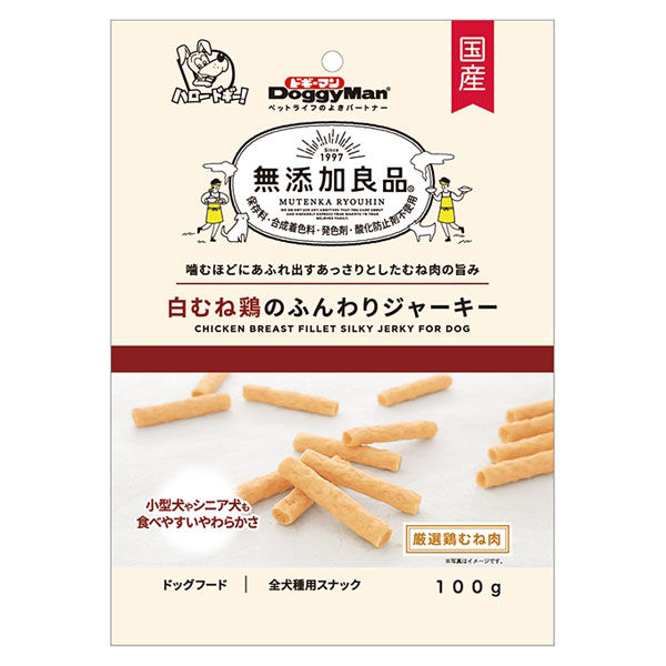 【同梱不可】【24個セット】 ドギーマンハヤシ 無添加良品 白むね鶏のふんわりジャ...