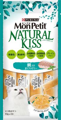 【同梱不可】【15個セット】ネスレ日本 モンプチナチュラルキッス鯛入りまぐろゼリー40g