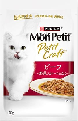 【注意事項】 ・メーカーの都合等により、パッケージ及び内容量、生産地、などが変更される場合がございます。ご了承ください。 ・当店では地球環境への配慮およびお手頃価格での商品の提供のため、簡易的な梱包とさせていただいております。 ・箱潰れなど、製品をご利用いただくのに問題がない場合の返品・交換対応はお受けできません ※期限のある商品について ・賞味期限や消費期限がある商品については、すべて期限まで2ヶ月以上のものを取り扱っております。個別のお問い合わせはご遠慮いただきますようお願い申し上げます。 ・期限が迫った商品は、別途アウトレット商品として販売させていただいております。 商品説明■　商品詳細〜ほろっとコクうま煮込み〜お肉やお魚、厳選素材をじっくり調理し、独自のシュレッドカット製法でほぐしました。深いコクとうまみ豊かなソース、魅力的なトッピングを添えた究極の一品。総合栄養食、合成着色料・香料無添加。 4902201216265■　仕様【原材料名 】肉類（チキン、ビーフ、家禽ミール等）、小麦たんぱく、魚介類（サーディン等）、野菜類（いんげん豆、人参）、鶏脂、ぶどう糖、アミノ酸類（タウリン）、増粘安定剤（グアーガム）、ミネラル類（Ca、P、K、Na、CI、Mg、Fe、Cu、Mn、Zn、I）、ビタミン類（A、D、E、K、B1、B2、パントテン酸、ナイアシン、B6、葉酸、ビオチン、B12、コリン） 【内容量】40g 【原産国名 】タイ■　メーカーネスレ日本■　広告文責ライフジェネレーション株式会社 TEL:06-6809-2484