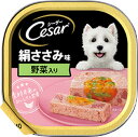 【!!クーポン配布中!!】 【同梱不可】【96個セット】 マースジャパンリミテッド シーザー絹ささみ味野菜入り100g