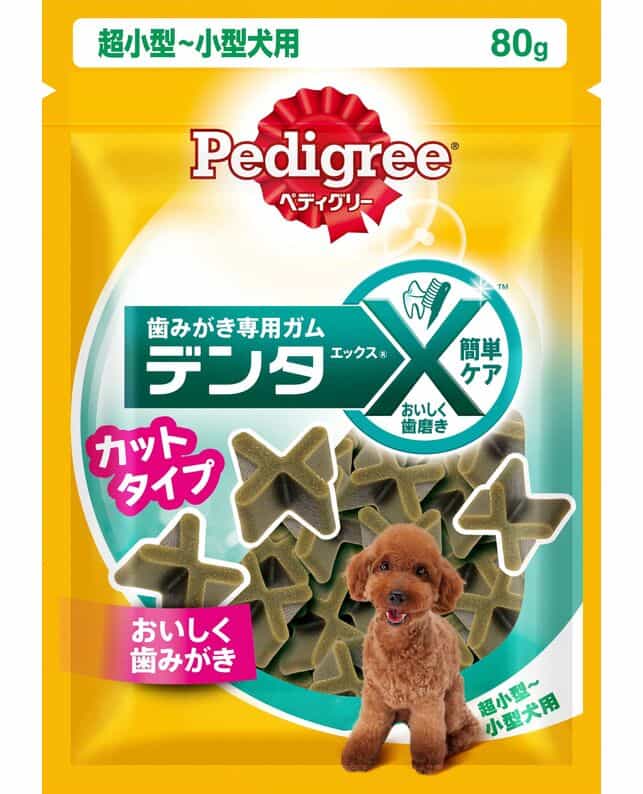 【同梱不可】【3個セット】 マースジャパンリミテッド ペディグリーデンタエックス超小型・小型犬用カットタイプレギュラー80g
