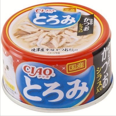Rakuten - 【同梱不可】【48個セット】いなばペットフード CIAOとろみささみ・かつおシラス入り80g