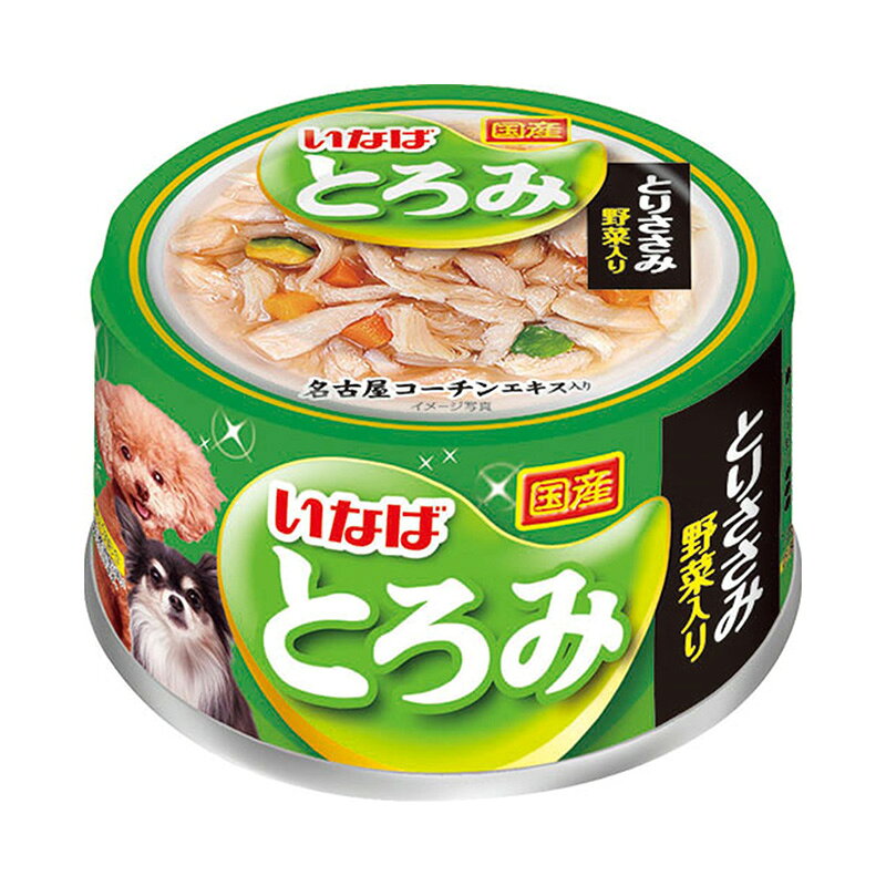 樂天商城 - 【同梱不可】【6個セット】いなばペットフード とろみとりささみ野菜入り80g