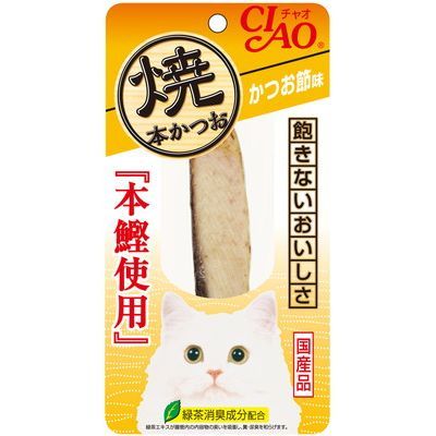 Other Wet Food - 【同梱不可】【48個セット】いなばペットフード CIAO焼本かつおかつお節味1本
