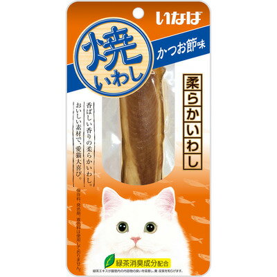 【同梱不可】【6個セット】いなばペットフード 焼いわし かつお節味 1本