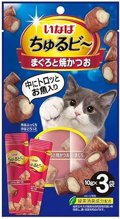 Other Wet Food - 【同梱不可】【48個セット】ちゅるビ〜まぐろと焼かつお10g×3袋