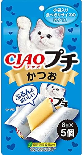 Rakuten - 【同梱不可】【3個セット】CIAOプチかつお8g×5個