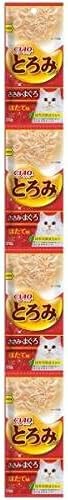 【同梱不可】【24個セット】CIAOとろみプチ4連パックささみ・まぐろほたて味35g×4
