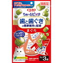 【!!クーポン配布中!!】 【同梱不可】【12個セット】いなばペットフード CIAOちゅーるビッツ歯と歯ぐきの健康維持に配慮まぐろ10g×3P