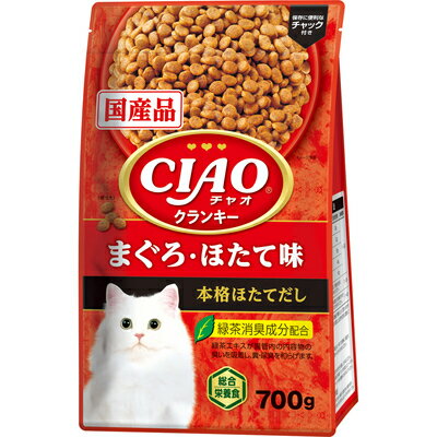 Old Cat - 【同梱不可】【2個セット】いなばペットフード CIAO クランキー まぐろ・ほたて味 700g