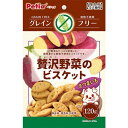 【!!クーポン配布中!!】 【同梱不可】【3個セット】ペティオ贅沢野菜のビスケットグレインフリーさつまいも120g