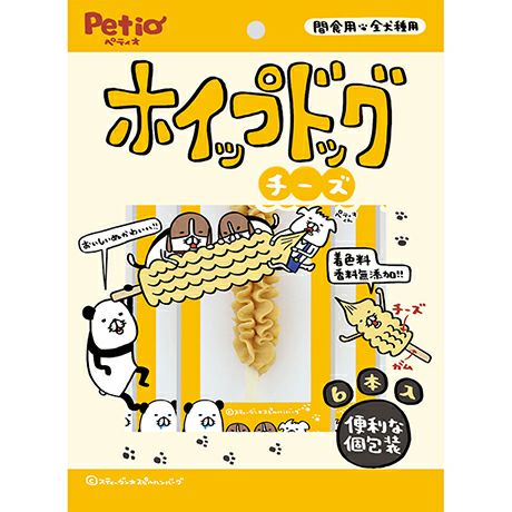 【同梱不可】【30個セット】ペティオホイップドッグチーズ6本
