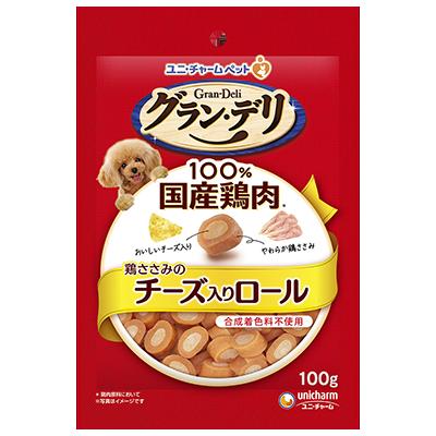 【同梱不可】【24個セット】グラン・デリきょうのごほうびささみのチーズ入りロール100g