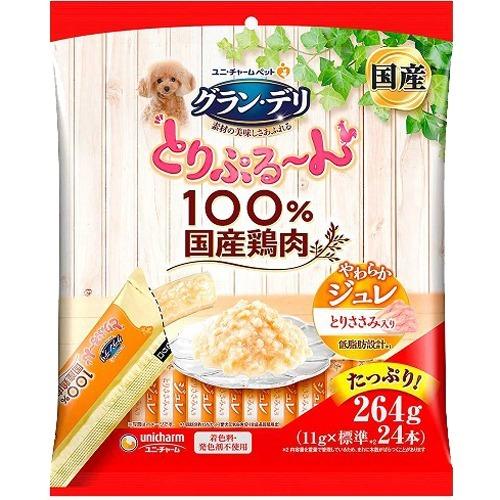 【注意事項】 ・メーカーの都合等により、パッケージ及び内容量、生産地、などが変更される場合がございます。ご了承ください。 ・当店では地球環境への配慮およびお手頃価格での商品の提供のため、簡易的な梱包とさせていただいております。 ・箱潰れなど、製品をご利用いただくのに問題がない場合の返品・交換対応はお受けできません ※期限のある商品について ・賞味期限や消費期限がある商品については、すべて期限まで2ヶ月以上のものを取り扱っております。個別のお問い合わせはご遠慮いただきますようお願い申し上げます。 ・期限が迫った商品は、別途アウトレット商品として販売させていただいております。 商品説明■　商品特徴原産国は日本・着色料・発色剤不使用 低脂肪設計※脂肪分約15％カット（※愛犬元気缶角切り全成長段階用比） やわらか食感設計で、液だれしにくい 4520699645734■　原材料肉類(鶏胸肉、ささみ)、動物性油脂、寒天、調味料、増粘多糖類、乳酸カルシウム ■　発売元、製造元、輸入元又は販売元ユニ・チャーム■　広告文責 ライフジェネレーション株式会社 TEL:06-6809-2484