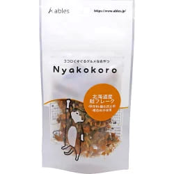 【同梱不可】【10個セット】 株式会社アブレス　Nyakokoro北海道産鮭フレーク10g