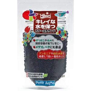 【同梱不可】【2個セット】キョーリン　ひかりカラーぷちサンド黒120g