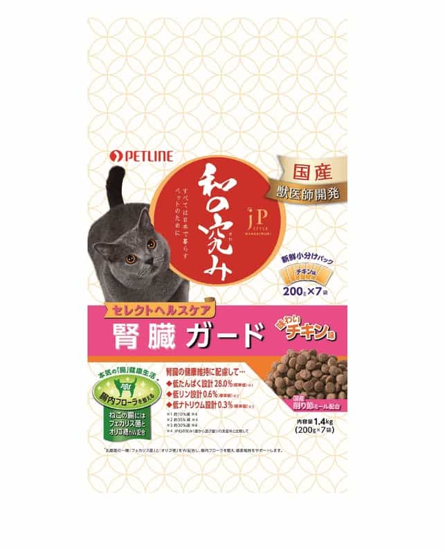樂天商城 - 【同梱不可】【2個セット】JPスタイル和の究みセレクトヘルスケア腎臓ガードチキン味1.4kg