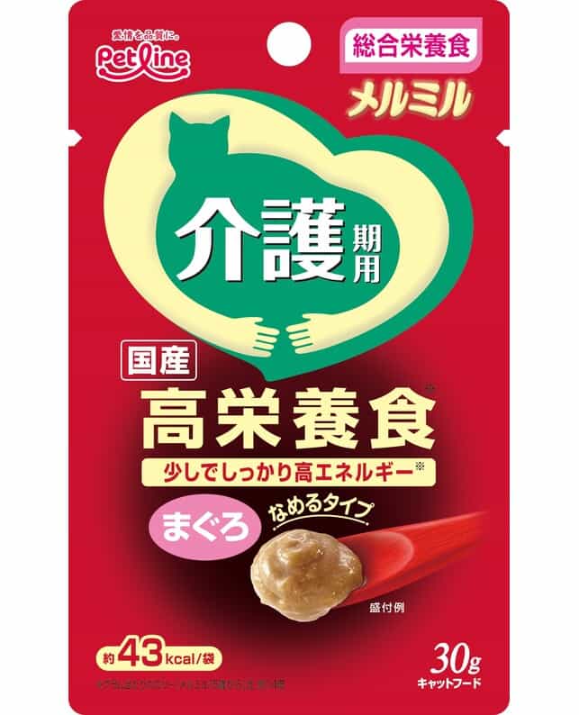 【同梱不可】【48個セット】 ペットライン メルミル介護期用まぐろ30g