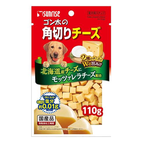 【注意事項】 ・メーカーの都合等により、パッケージ及び内容量、生産地、などが変更される場合がございます。ご了承ください。 ・当店では地球環境への配慮およびお手頃価格での商品の提供のため、簡易的な梱包とさせていただいております。 ・箱潰れなど、製品をご利用いただくのに問題がない場合の返品・交換対応はお受けできません ※期限のある商品について ・賞味期限や消費期限がある商品については、すべて期限まで2ヶ月以上のものを取り扱っております。個別のお問い合わせはご遠慮いただきますようお願い申し上げます。 ・期限が迫った商品は、別途アウトレット商品として販売させていただいております。 商品説明■　商品特徴風味豊かな香りと旨みあふれる北海道産チーズを使用した嗜好性の高いスナックです。ひとくちサイズで、しつけやごほうびにおすすめです。 4973321910265■　原材料乳類（チーズ等※）、でん粉類、肉類、糖類、食物繊維、増粘安定剤（グリセリン、加工デンプン）、保存料（ソルビン酸カリウム）、香料、着色料（二酸化チタン、黄4）、酸化防止剤（エリソルビン酸ナトリウム、ミックストコフェロール、ローズマリー抽出物）※原料の一部に北海道産原料を使用しています。■　メーカーマルカン（サンライズ）■　広告文責 ライフジェネレーション株式会社 TEL:06-6809-2484