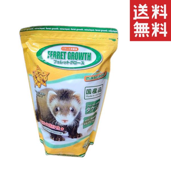 【同梱不可】【6個セット】ニチドウ フェレットグロース 1kg(1000g) ドライフード