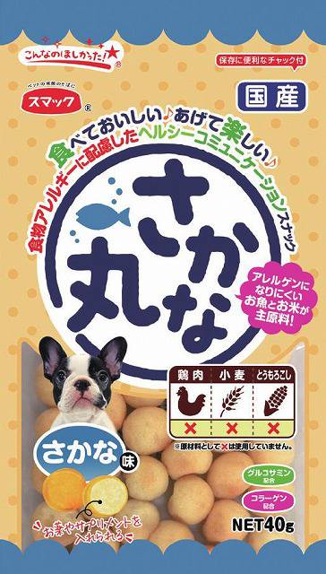 【同梱不可】【30個セット】 スマック さかな丸 さかな味 40g