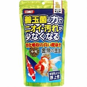【同梱不可】【3個セット】コメット金魚の主食納豆菌中粒90g