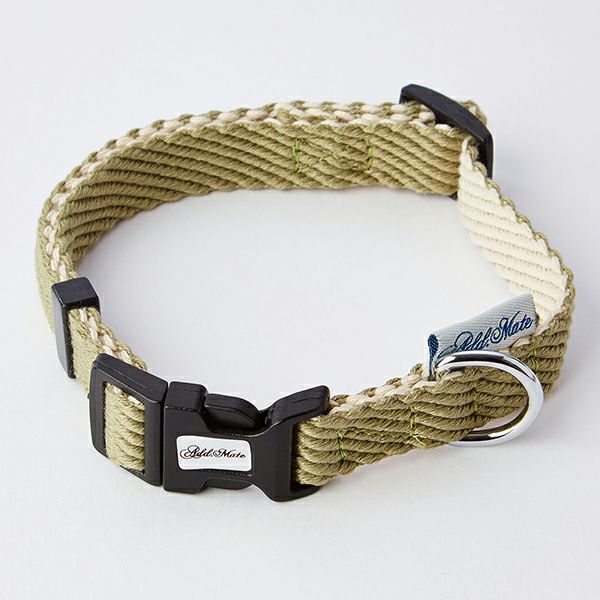 【同梱不可】【3個セット】ペティオ Add.Mate 犬用首輪ソフトスキップカラーMグリーン