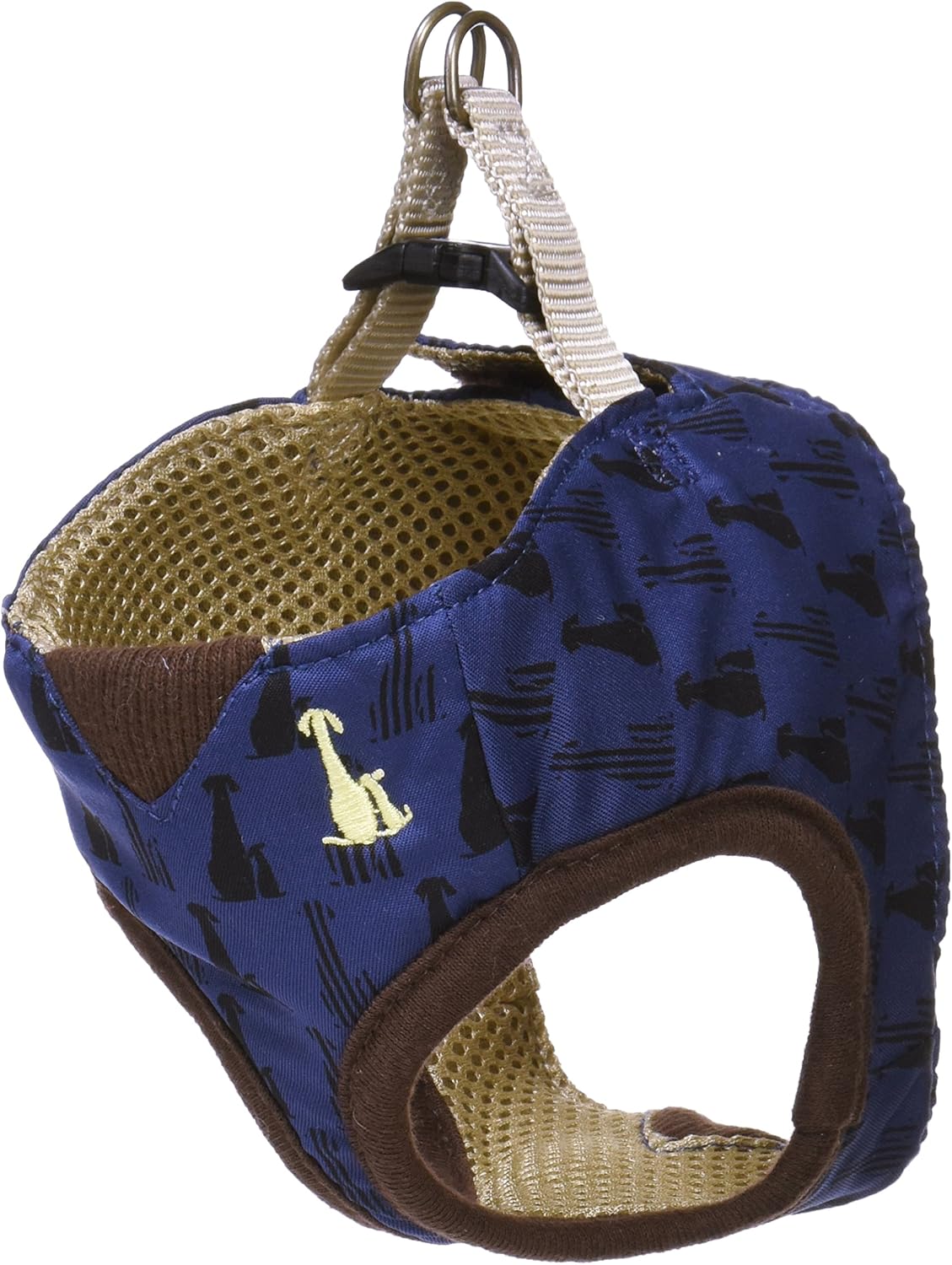 【同梱不可】【3個セット】ペティオ Add.MateシンボルベストハーネスXSネイビー