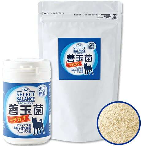 Puppy - 【同梱不可】【2個セット】ベッツ・チョイス・ジャパン セレクトバランス 善玉菌のチカラ 犬用（顆粒）300g