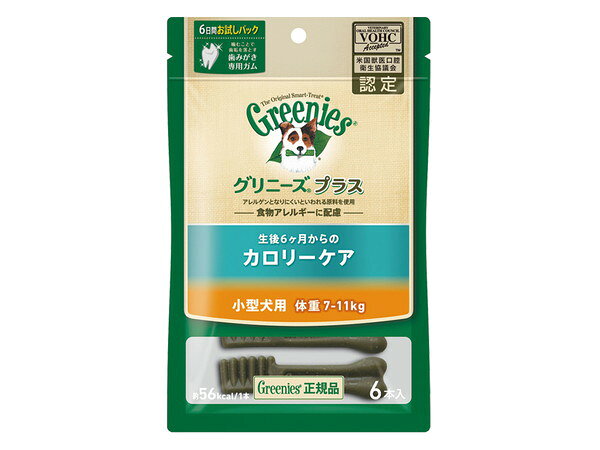 【同梱不可】【5個セット】マースジャパンリミテッド グリニーズプラス カロリーケア 小型犬用 体重7〜11kg 6本入り