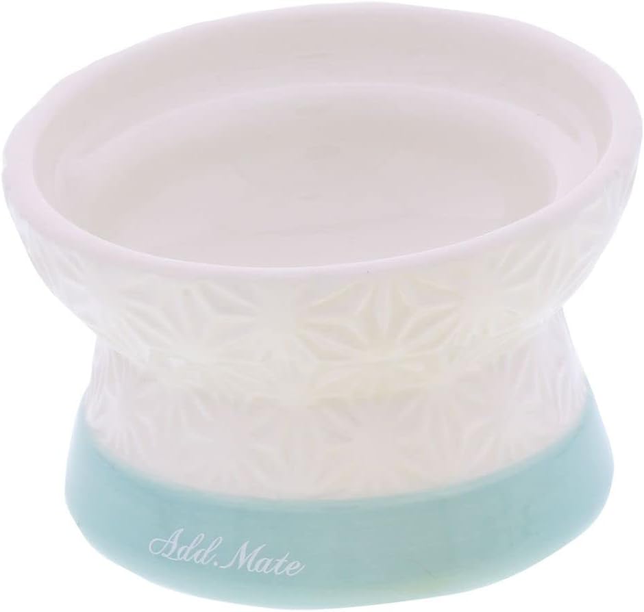 ペティオ 【同梱不可】【4個セット】Add.Mate猫用食器フードがこぼれにくい脚付き陶器食器ウェットフード向き