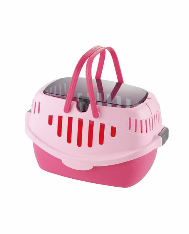【同梱不可】 リッチェル ピコドッグキャリーピンク
