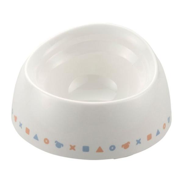 リッチェル 【同梱不可】【6個セット】リッチェル ワンちゃんの食べやすい食器S深型ライン