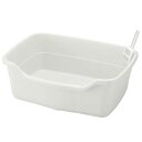 【同梱不可】リッチェル ラプレネコトイレ深型60ホワイト