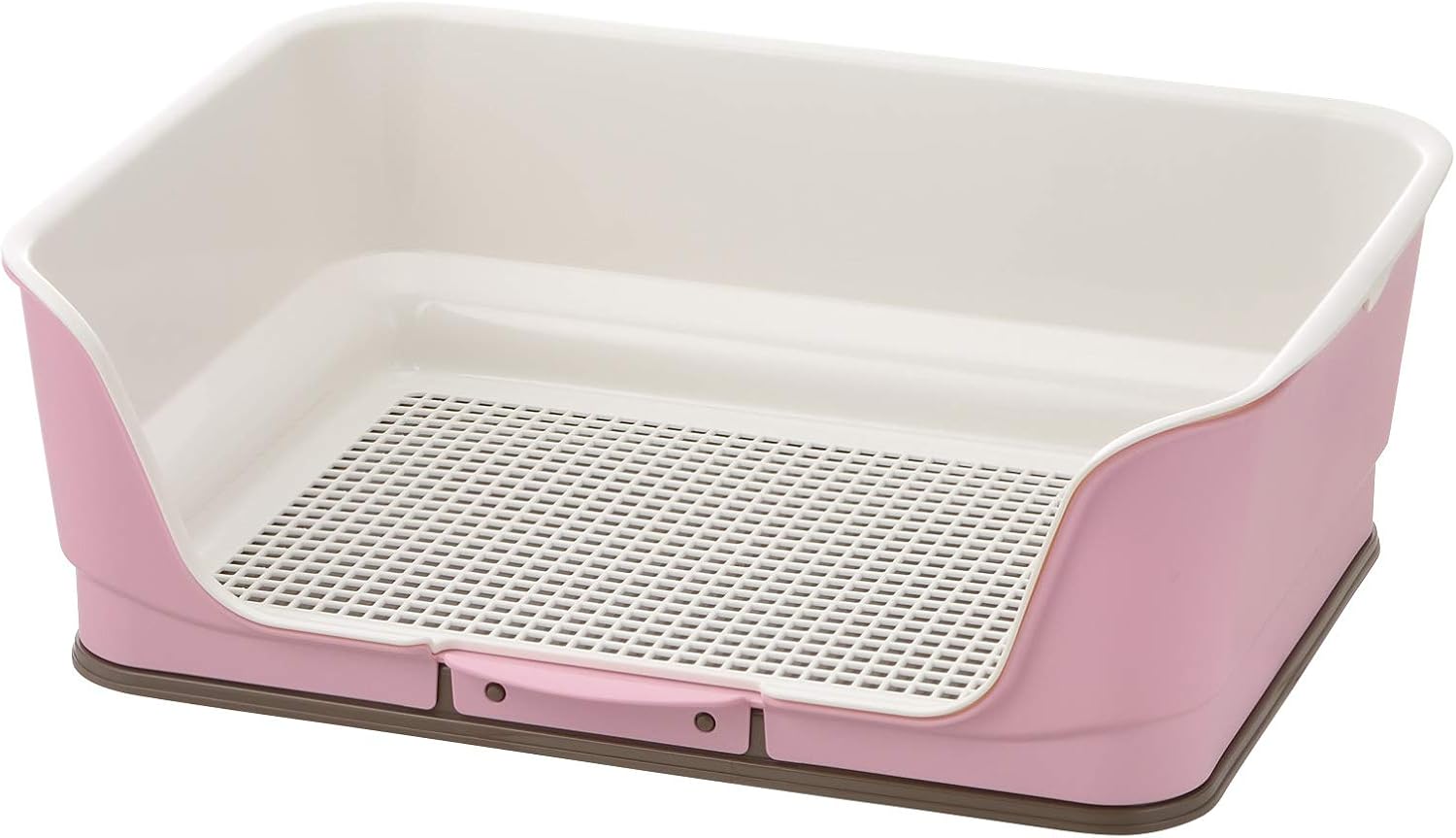 リッチェル 【同梱不可】リッチェル お掃除簡単ステップ壁付トイレレギュラーライトピンクのサムネイル