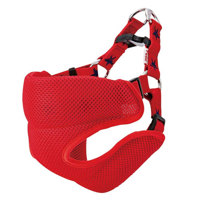 ペティオ 【同梱不可】【2個セット】ペティオ ペティオメリカジスターハーネスMレッド