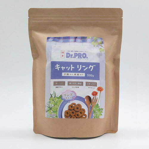 【同梱不可】【6個セット】 ニチドウ Dr.PRO. キャット ヘアボール チキン 500g