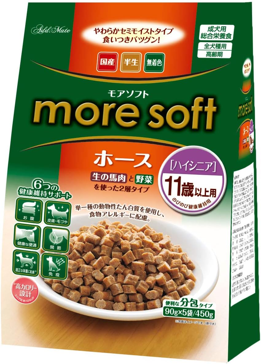 【同梱不可】【2個セット】ペティオ Add.Mate moresoftホースハイシニア450g