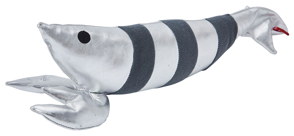 ペティオ 【同梱不可】【6個セット】ペティオ ペティオ猫用おもちゃけりぐるみプラチナエビ