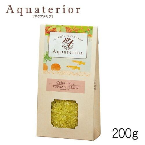 水作 【同梱不可】【6個セット】水作 アクアテリアカラーサンドトパーズゴールド200G