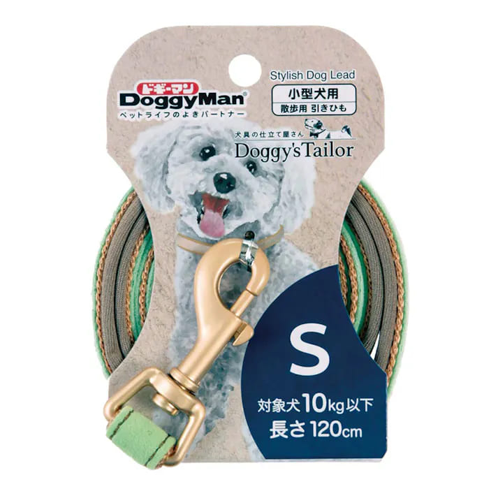 ドギーマンハヤシ 【同梱不可】Doggy’s　Tailor　ドッグリード(ひきひも)　スエードスタイル S