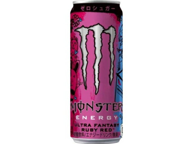 【24個セット】アサヒ飲料　モンスター　ウルトラファンタジールビーレッド 355ml