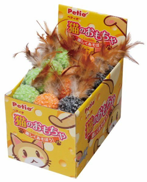 【同梱不可】【3個セット】ペティオ もじゃっとボール※種類選択不可、ランダムにお届け