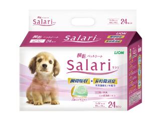 【同梱不可】ライオンペット 瞬間ペットシート Salari ワイド 24枚