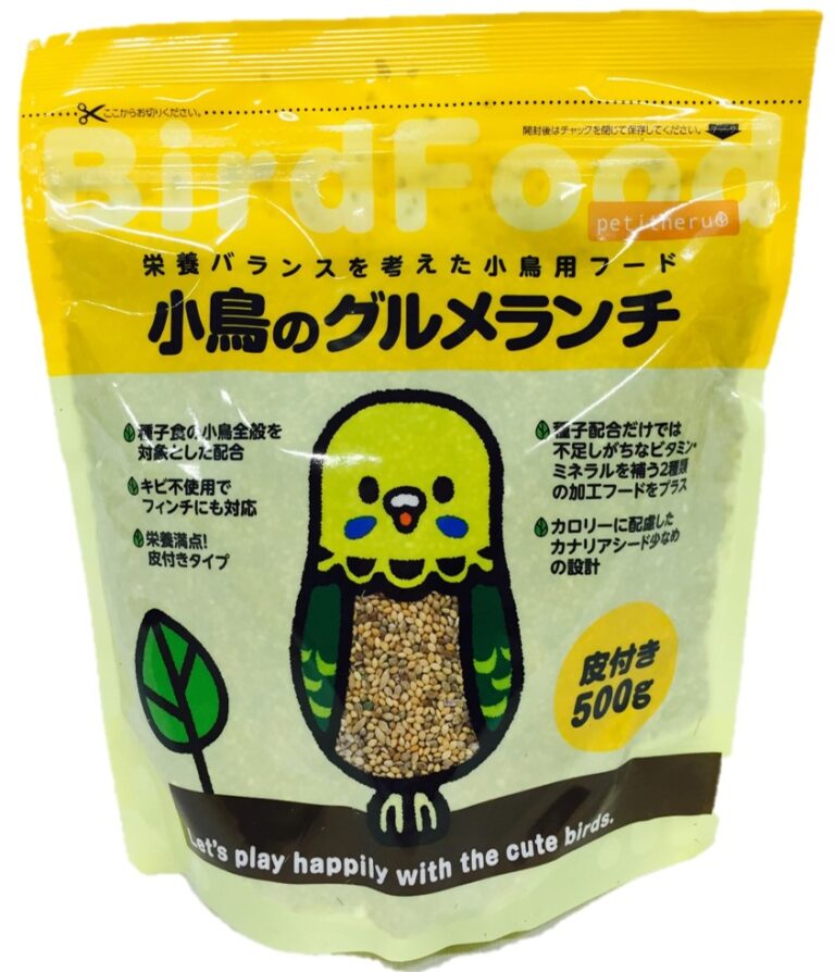 【同梱不可】 ペットライブラリー petitneru 小鳥のグルメランチ皮付き 500g