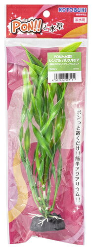 【同梱不可】【3個セット】 寿工芸 PON!!と水草 シングルバリスネリア