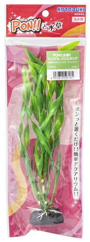 【同梱不可】【2個セット】 寿工芸 PON!!と水草 シングルバリスネリア