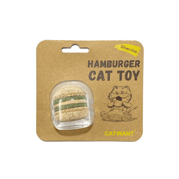 ペットライブラリー 【同梱不可】【2個セット】CATWANT ハンバーガー